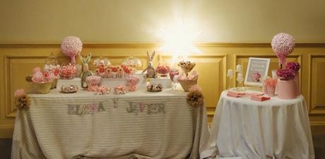 Detalles de una boda con estrellas