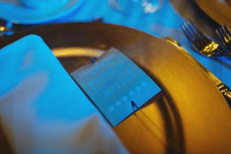 Detalles de una boda con estrellas