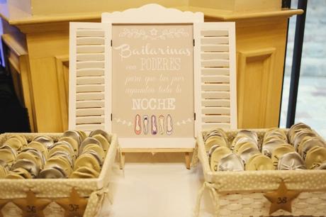 Detalles de una boda con estrellas