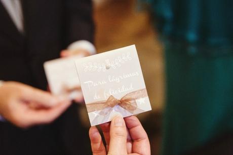 Detalles de una boda con estrellas