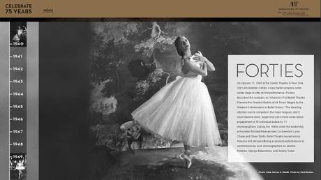 Puntas de ballet de diseño customizadas. 75 aniversario del ABT