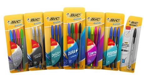 El famoso bolígrafo BIC® Cristal, renueva su imagen.