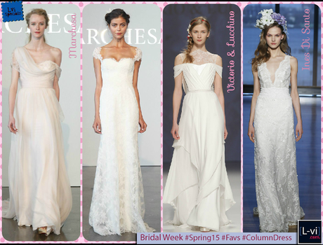 [SS15] Bridal dresses: Column dress  L-vi.com