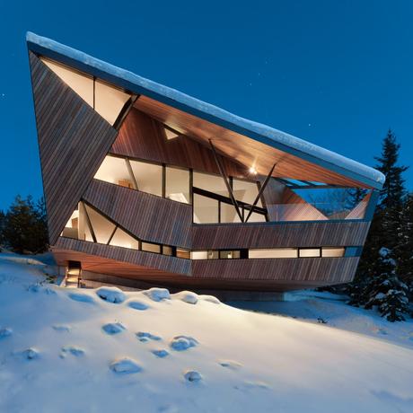 Diseño y geometría en la ladera nevada