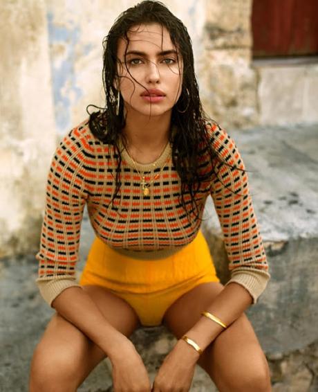 Irina Shayk posa para Telegraph Magazine