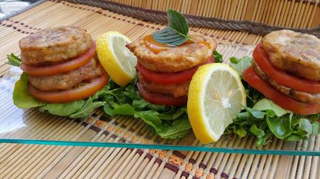 Berenjenas en tempura a la campesina