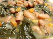 Alubias pardas verduras