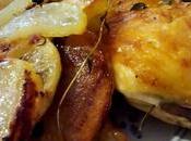 Cuartos pollo horno traseros Pollo asado Sovracosce forno erbe