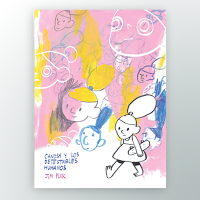 Canosa y los detestables humanos, de Jim Pluk. Muñequitos cabreados.