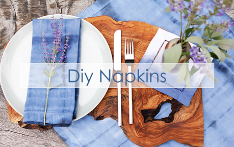 DIY Napkins, Personalizar servilletas.