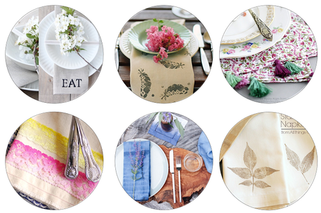 DIY Napkins, Personalizar servilletas.