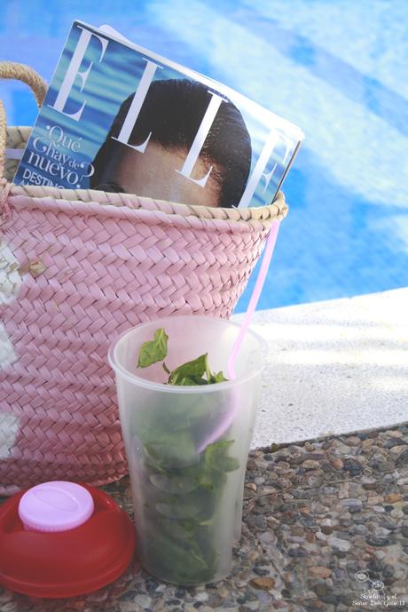 #elretopinterest de mayo o como decorar un capazo para la playa