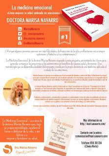 En la presentación de «La medicina emocional» de Marisa Navarro
