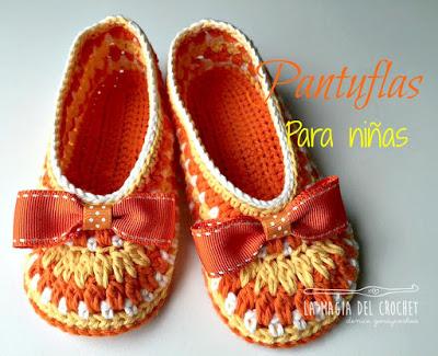 Cómo hacer Pantuflas para niñas de 3 a 4 años