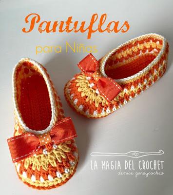 Cómo hacer Pantuflas para niñas de 3 a 4 años
