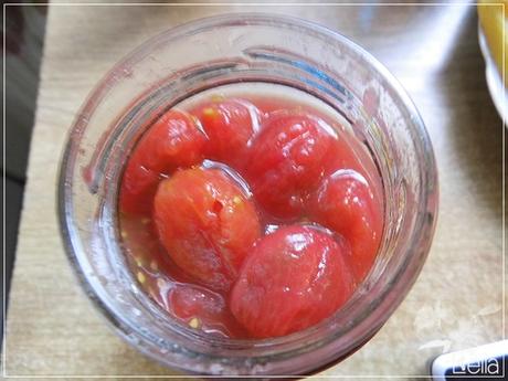 Conserva de tomate cherry