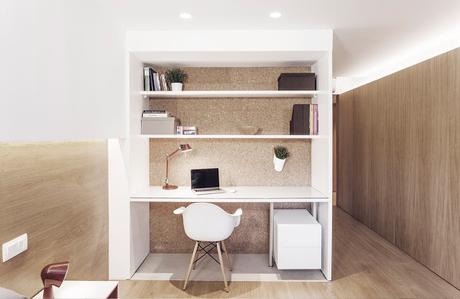 Diseño interior sencillo y lucido, apartamento en Valencia