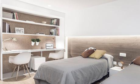 Diseño interior sencillo y lucido, apartamento en Valencia