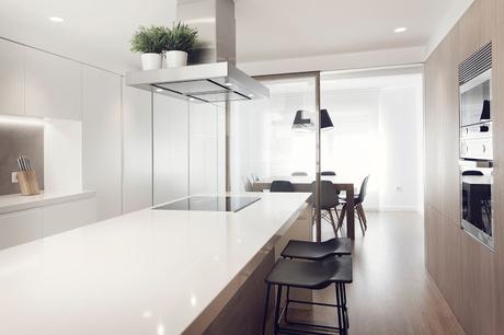 Diseño interior sencillo y lucido, apartamento en Valencia