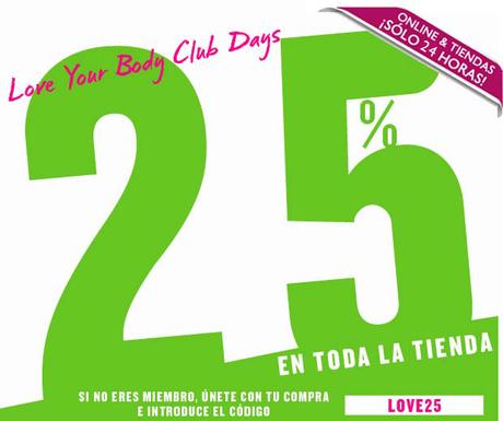 The Body Shop 25% Descuento en Toda la Tienda
