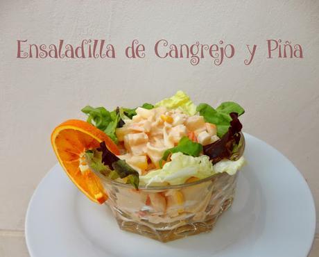 Ensaladilla de Cangrejo y Piña Ensaladilla de Cangrejo y Piña