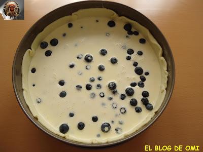 TARTA DE ARÁNDANOS