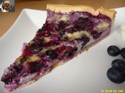 TARTA DE ARÁNDANOS