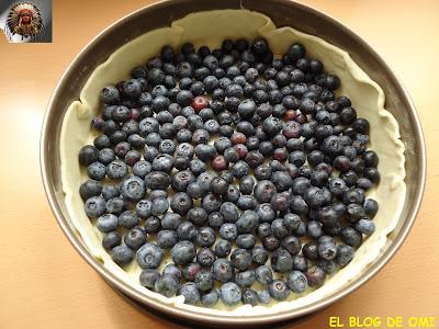 TARTA DE ARÁNDANOS