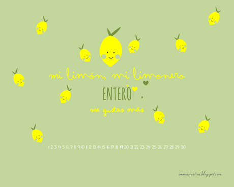 Calendario Junio