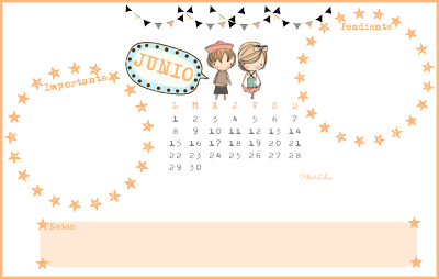 Calendario Junio