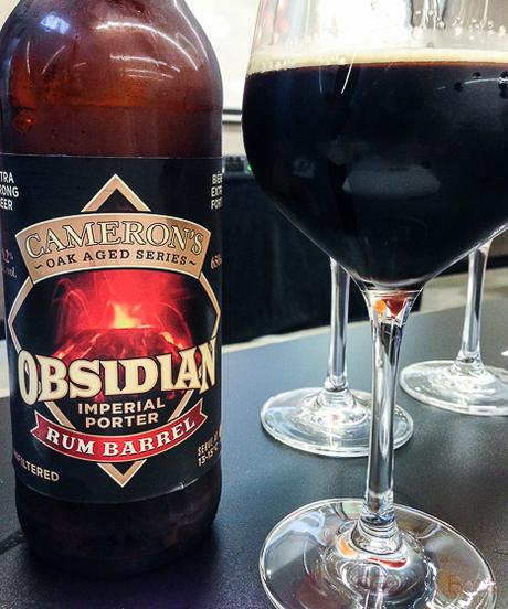 Obsidian cerveza artesana canadiense baco y boca 1