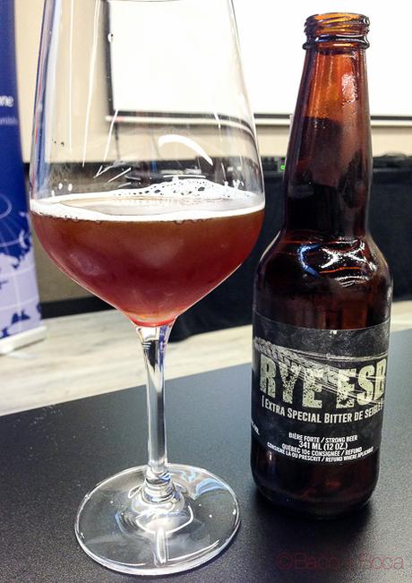 Rye Esb cerveza artesana canadiense baco y boca 1