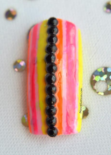 Trabajo para Manicura: Uñas con Nail Art / Manicure Homework: Nail Art Nails