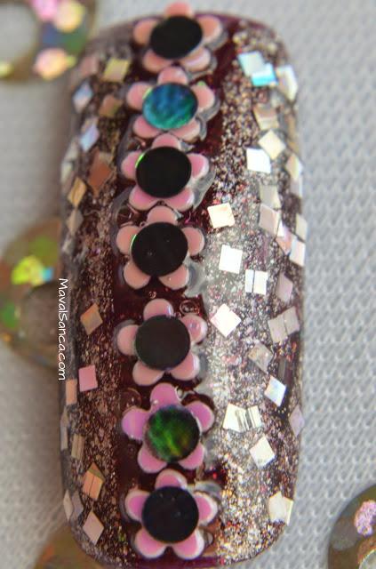 Trabajo para Manicura: Uñas con Nail Art / Manicure Homework: Nail Art Nails