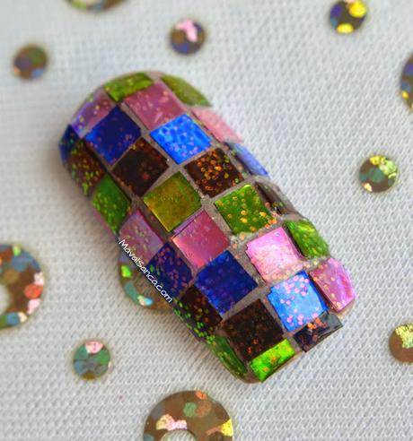 Trabajo para Manicura: Uñas con Nail Art / Manicure Homework: Nail Art Nails