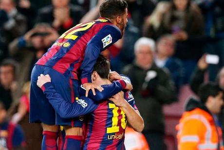 BARCELONA GANA COPA DEL REY CON DOBLETE DE MESSI Y GOL DE NEYMAR