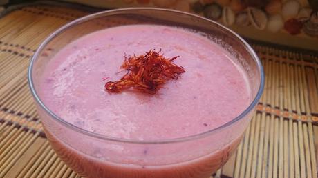 Gazpacho de frutos del bosque