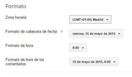 Tutoriales Blogger para Dummies: Configuración Básica