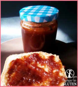 Confitura de albaricoque y chocolate (Sin Gluten, Sin Lácteos, Sin Huevo, Vegana)