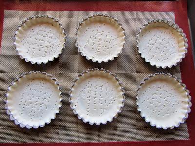 Tartaletas de melocotón