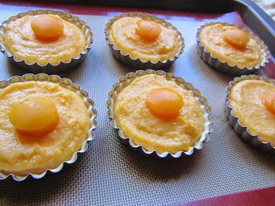 Tartaletas de melocotón