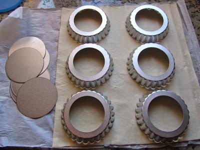 Tartaletas de melocotón