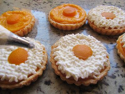 Tartaletas de melocotón