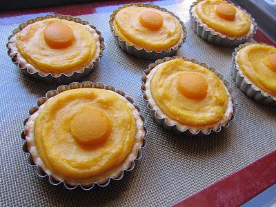 Tartaletas de melocotón