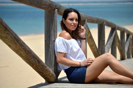 Outfit | Off-shoulder top Outfit | Off-shoulder top