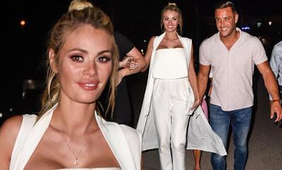 Chloe Sims y Elliott Wright se encontraron en Marbella