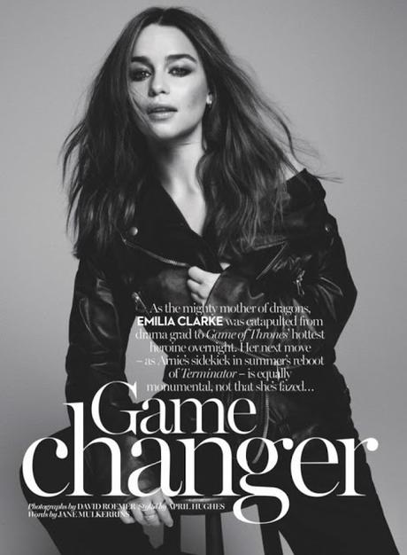 Emilia Clarke portada de Marie Claire Reino Unido
