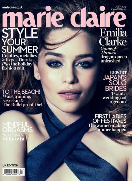 Emilia Clarke portada de Marie Claire Reino Unido