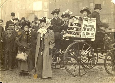 Una sufragista evangelista, Christabel Pankhurst (1880-1958)