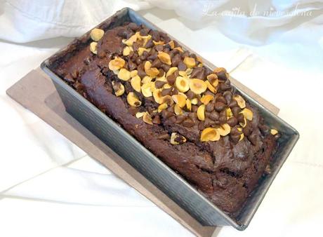 Chocolate Peanut Butter Banana Bread para Bea plan B